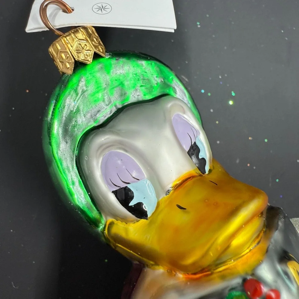 1998 CHRISTOPHER RADKO DISNEY CAROLER DAISY DUCK 6